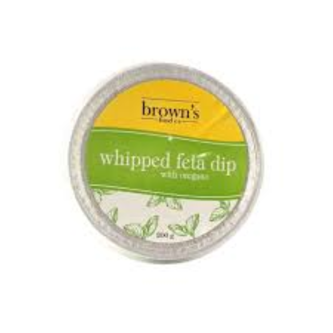 BROWNS WHIPPED FETA DIP 250G